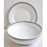 SALADIER et ASSIETTE PLAT "ORLÉANS" Sarreguemines & Digoin