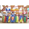 JEU DE QUILLES BOWLING EN TISSU
