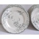 ASSIETTES vintage PORNIC Terre de Fer HB & Cie (X7)