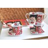 SERVICE DEJEUNER TASSES à CAFE MUGS BETTY BOOP