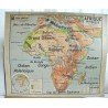 CARTE SCOLAIRE AFRIQUE PHYSIQUE VIDAL LABLACHE