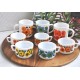 ENSEMBLE DEJEUNER TASSES, MUGS ARCOPAL LOTUS (X8)