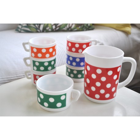 SERVICE TASSES PICHET POLKA ARCOPAL (X8)