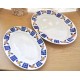 PLATS de SERVICE BADONVILLER ART DECO (X3)