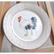ASSIETTES BOCAGE NIDERVILLER COQ POULE (X4)