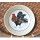 ASSIETTES COUR NORMANDE NIDERVILLER COQS (X4)