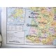 CARTE FRANCE DES DEPARTEMENTS VIDAL LABLACHE N°4