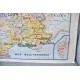 CARTE FRANCE DES DEPARTEMENTS VIDAL LABLACHE N°4