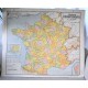 CARTE FRANCE DES DEPARTEMENTS VIDAL LABLACHE N°4