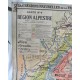 CARTE FRANCE REGION ALPESTRE P. KAEPPELIN ET P. DEFFONTAINES