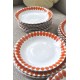 SERVICE ASSIETTES PORCELAINE RENNER COLLECTION "MON CHERI" (X12)
