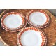 SERVICE ASSIETTES PORCELAINE RENNER COLLECTION "MON CHERI" (X12)