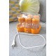 YAOURTIERE KRUPS SEVENTIES ORANGE 6 POTS