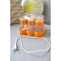 YAOURTIERE KRUPS SEVENTIES ORANGE (6 POTS)