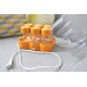 YAOURTIERE KRUPS SEVENTIES ORANGE 6 POTS