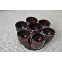 PRESENTOIR à OEUFS DE COMPTOIR EN BAKÉLITE