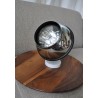 LAMPE SPOT APPLIQUE MURALE EYE BALL CHROMEE