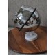 LAMPE SPOT APPLIQUE MURALE EYE BALL CHROMEE