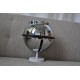 LAMPE SPOT APPLIQUE MURALE EYE BALL CHROMEE