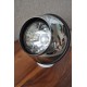 LAMPE SPOT APPLIQUE MURALE EYE BALL CHROMEE