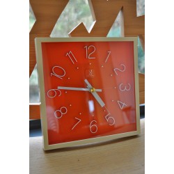 HORLOGE JAZ ELECTRONIC SQUADRIC ORANGE