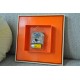HORLOGE JAZ ELECTRONIC SQUADRIC ORANGE