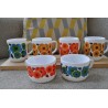 TASSES MUGS ARCOPAL FLEUR DE LOTUS (X6)