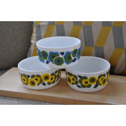 BOLS à CEREALES ARCOPAL FLEUR DE LOTUS (X3)