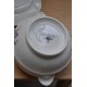 PLATS de SERVICE ROSE BLANCHE Digoin Sarreguemines (X3)