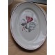 PLATS de SERVICE ROSE BLANCHE Digoin Sarreguemines (X3)
