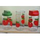 POTS et VERRE DOSEUR HENKEL (X3)