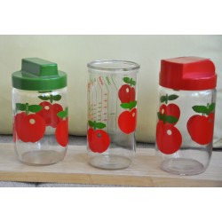 POTS et VERRE DOSEUR HENKEL (X3)