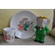 SERVICE VAISSELLE et POUET JOUET BABAR 1990