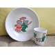 SERVICE VAISSELLE et POUET JOUET BABAR 1990