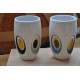 MUGS TASSES POP ART SEVENTIES (X4)