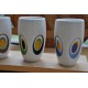 MUGS TASSES POP ART SEVENTIES (X4)