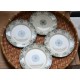 ASSIETTES MIGNON DIGOIN SARREGUEMINES (X4)