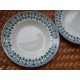 ASSIETTES DECOR TURC - BADONVILLER (X2)