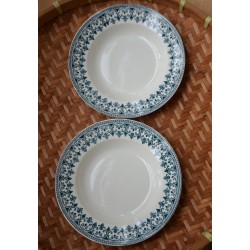 ASSIETTES DECOR TURC - BADONVILLER (X2)