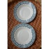 ASSIETTES DECOR TURC - BADONVILLER (X2)