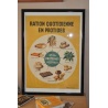 AFFICHE PEDAGOGIQUE "LA RATION QUOTIDIENNE EN PROTIDES"