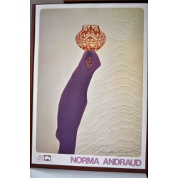 AFFICHE "Native American Indian"- Norma ANDRAUD
