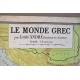 CARTE SCOLAIRE DELAGRAVE "Empire d'Alexandre-Monde Grec"