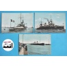 CARTES POSTALES ANCIENNES Aqua Photo LE HAVRE - Transatlantique, Henri IV, l'Iéna cuirassés